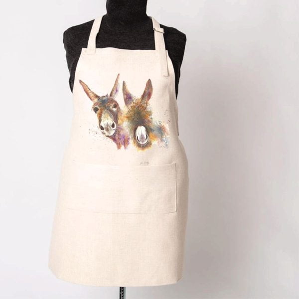 Luxury two donkey apron