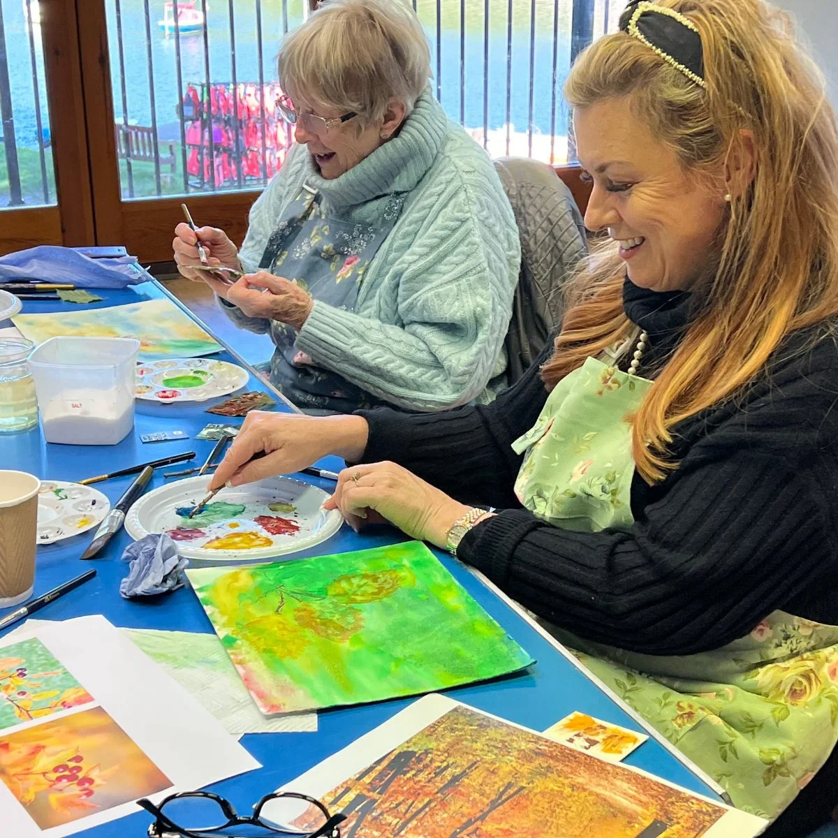experience days staffordshire in watercolour Joan Kennedy Artist