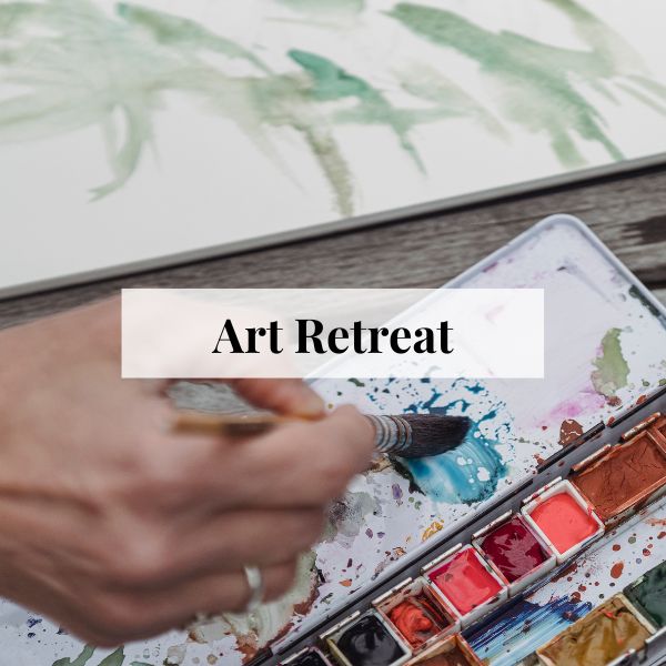 watercolour workshop retreat by Joan Kennedy Artist