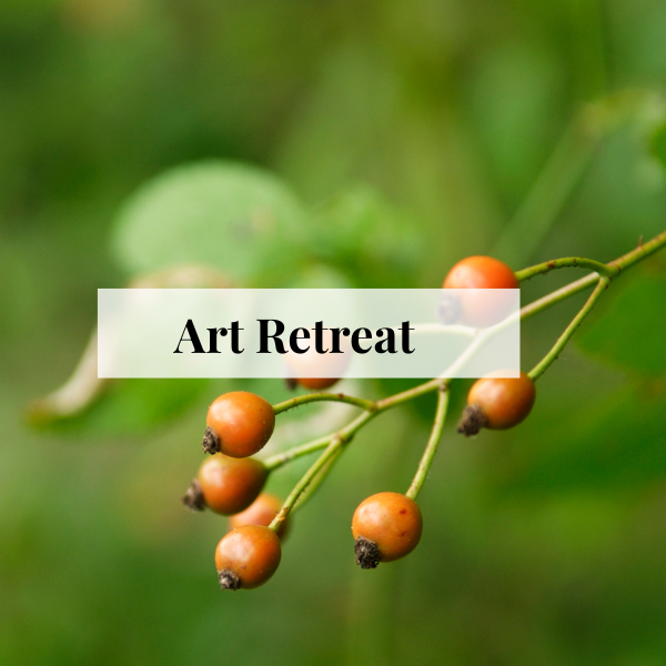autumn berries watercolour retreat