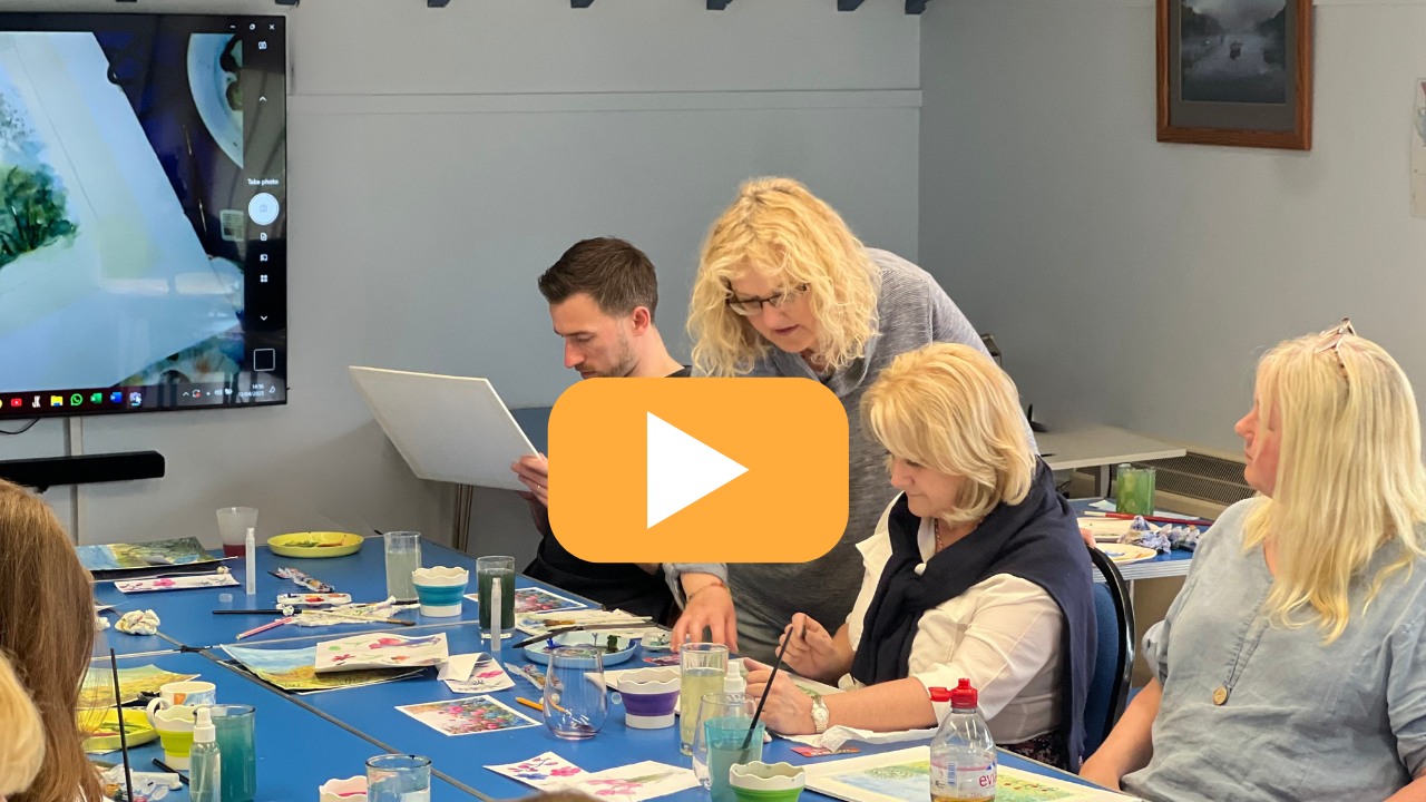 rudyard Lake watercolour retreat